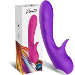 Armony Vibrators-Romance Vibrator cu Stimulator Mov-Silicon, 10 - imagine 5