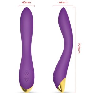 Armony Vibrators-Flamingo Vibrator Multiposition Purple-Silicon - imagine 3