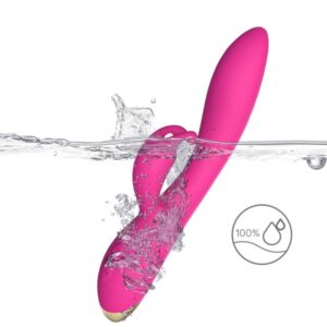 Armony Vibrators-Bonnie Vibrator Rabbit Fuchsia-Silicon, 10 Trepte - imagine 4
