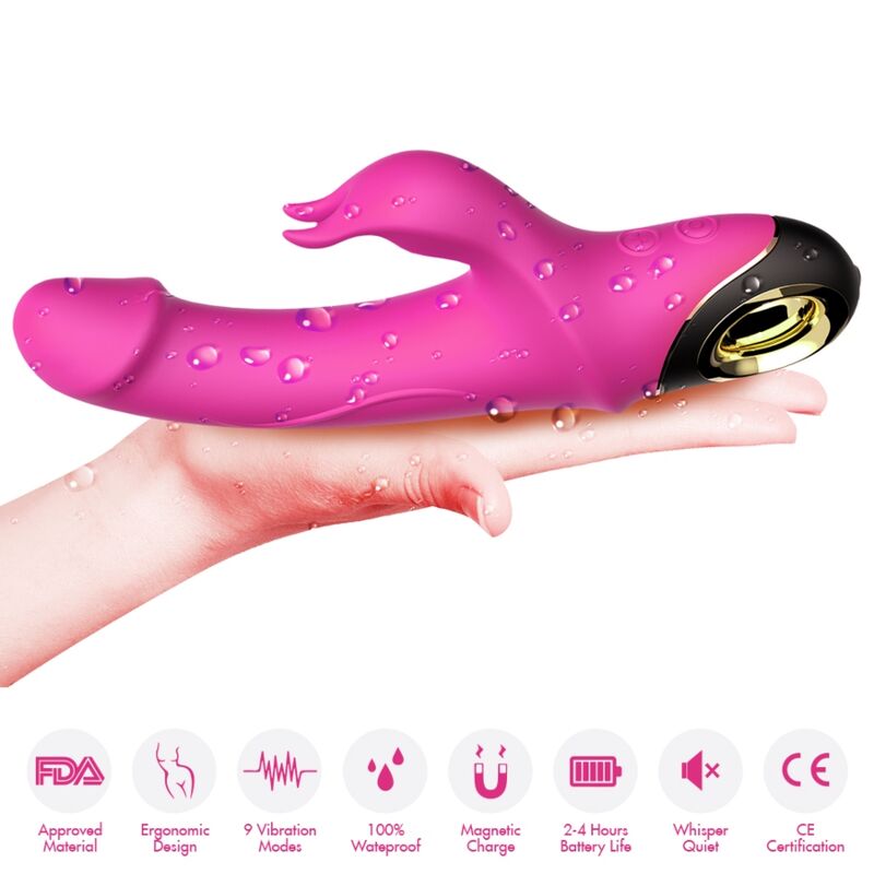Armony Vibrators-Meteror Dildo Vibrator Rabbit Rotator 2 img 163292 6b03434bfdf04e57b3b3e5740287ff45 1