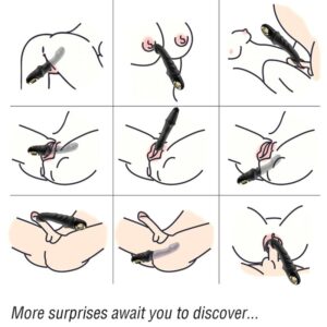 Armony Vibrators-Joyblade Dildo Vibrator Rotator Negru-Silicon - imagine 5