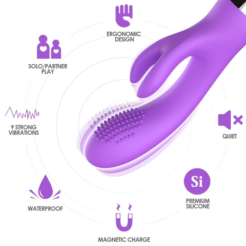 Armony Vibrators-Vibrator Rabbit Mov-Silicon, 10 Trepte 4 img 163329 9237e5850859218cc5116de98ad48be2 1