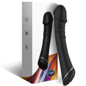 Armony Vibrators-Dildo Vibrator Silicon Negru-10 Trepte 8 Armony Vibrators-Dildo Vibrator Silicon Negru-10 Trepte - imagine 4