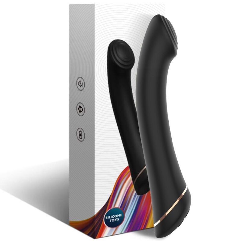 Armony Vibrators-Vibrator Cap Plat din Silicon, Negru-10 Trepte 4 img 163385 434060ef908544d7ff72710161370619 1