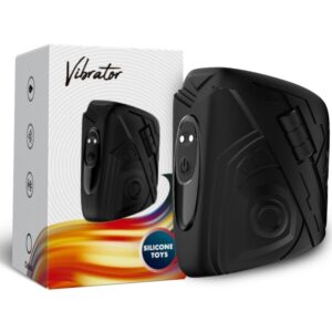 Armony For Him-Masturbator & Vibrator Negru-Silicon, 10 Trepte - imagine 4