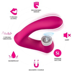 Armony Stimulators-Secretkiss Stimulator Clitoridian cu Funcție 7 Armony Stimulators-Secretkiss Stimulator Clitoridian cu Funcție - imagine 3