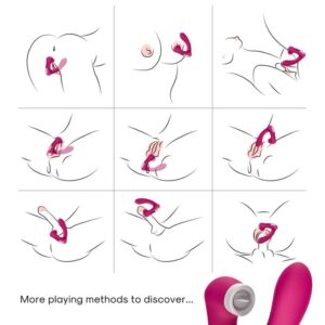 Armony Stimulators-Secretkiss Stimulator Clitoridian cu Funcție 6 Armony Stimulators-Secretkiss Stimulator Clitoridian cu Funcție - imagine 2