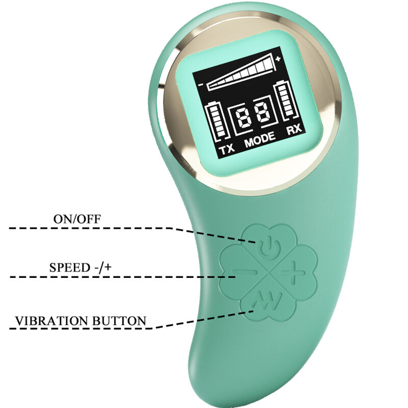 Remote Control-Ou Vibrator Verde cu Telecomandă Mine-Silicon, 10 4 img 163557 10e05ee64bddfd789f9446a5d603b5e3 1