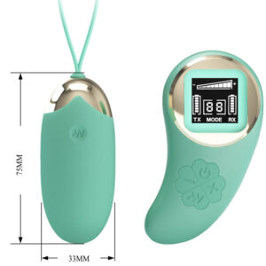 Remote Control-Ou Vibrator Verde cu Telecomandă Mine-Silicon, 10 9 Remote Control-Ou Vibrator Verde cu Telecomandă Mine-Silicon, 10 - imagine 3