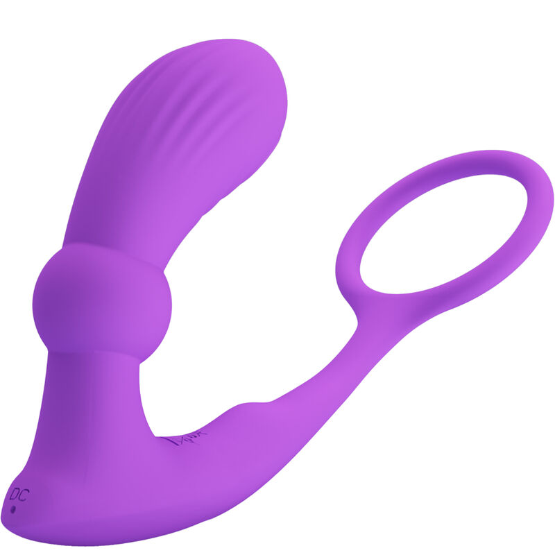 For Him-Warren Violet Inel Anal cu Vibrator-Silicon, 12 Trepte 1 img 163602 ea2956259e82d2b7ca7cbaedf6fbaa83 1