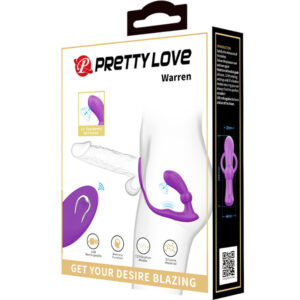 For Him-Warren Violet Inel Anal cu Vibrator-Silicon, 12 Trepte 13 For Him-Warren Violet Inel Anal cu Vibrator-Silicon, 12 Trepte - imagine 6