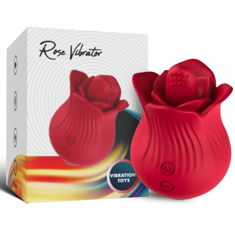Armony Stimulators-Rose Vibrator și Stimulator, Roșu-Silicon, 10 5 img 163637 004bde45ced49935abf1366b5bed9626 1