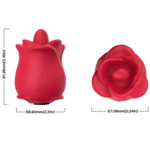 Armony Stimulators-Rose 10 Moduri Licking Vibrator Clitoridian - imagine 3
