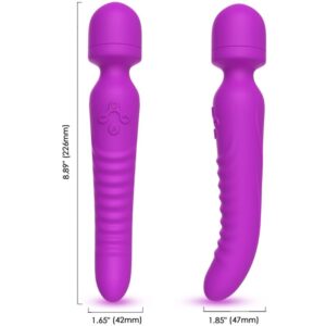 Armony Massagers-Mission Massager & Vibrator Efect de Încălzire-Mov - imagine 3