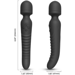Armony Massagers-Mission Massager & Vibrator Efect de Încălzire-Negru 6 Armony Massagers-Mission Massager & Vibrator Efect de Încălzire-Negru - imagine 2