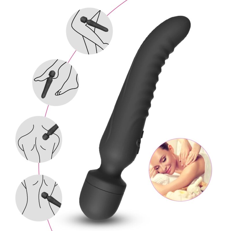 Armony Massagers-Mission Massager & Vibrator Efect de Încălzire-Negru 1 img 163702 d6e01a04b81859ff2bf2817fa42a3f86 1