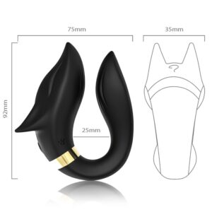 Armony For Couples-Fox Vibrator pentru Cuplu, Telecomandă - imagine 3