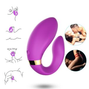 Armony For Couples-Crescent Vibrator pentru Cuplu, Telecomandă - imagine 4