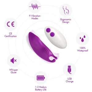 Armony Wearables-Honeybee Chiloți Vibratori Purtați G-spot 20 Armony Wearables-Honeybee Chiloți Vibratori Purtați G-spot - imagine 10