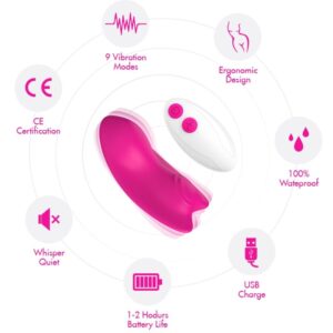Armony Wearables-Butterfly Chilot Vibrator Purtabil - imagine 4