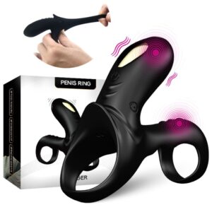 Armony For Him-Ranger Inel Vibrator Dublu pentru Cuplu - imagine 5