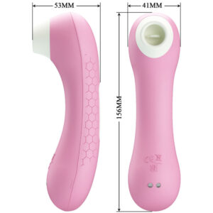 Romance-Aspirator Clitoridian Emerald Pink-Silicon, 7 Trepte 11 Romance-Aspirator Clitoridian Emerald Pink-Silicon, 7 Trepte - imagine 4