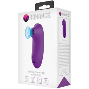 Romance-Adora Mini Violet Stimulator Clitoridian-Silicon, 7 Trepte - imagine 5
