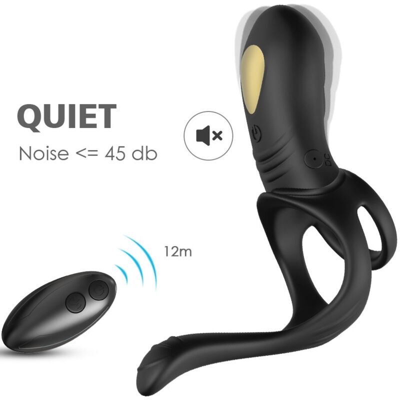 Armony For Him-Joy Jumper Ring Vibrator pentru Cuplu & Plug Anal 1 img 164038 8ab98e791f4f3fc9de8b786bab77b44e 1