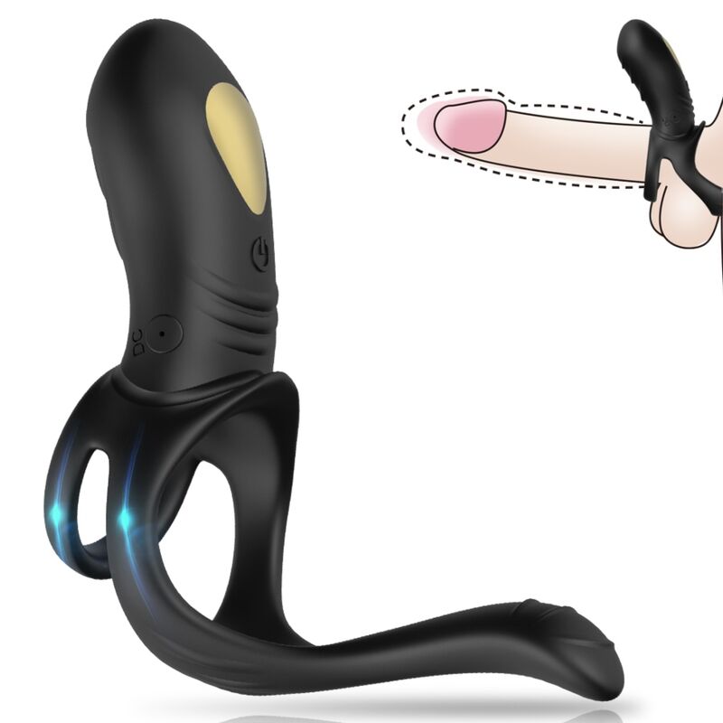 Armony For Him-Joy Jumper Ring Vibrator pentru Cuplu & Plug Anal 2 img 164039 76917f95c50bf8de2ad3c470cb7a3f34 1