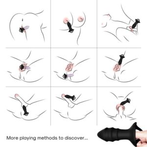 Armony Anal-Kylin Vibrator Tip Deget & Dop Anal cu Telecomandă 9 Armony Anal-Kylin Vibrator Tip Deget & Dop Anal cu Telecomandă - imagine 4