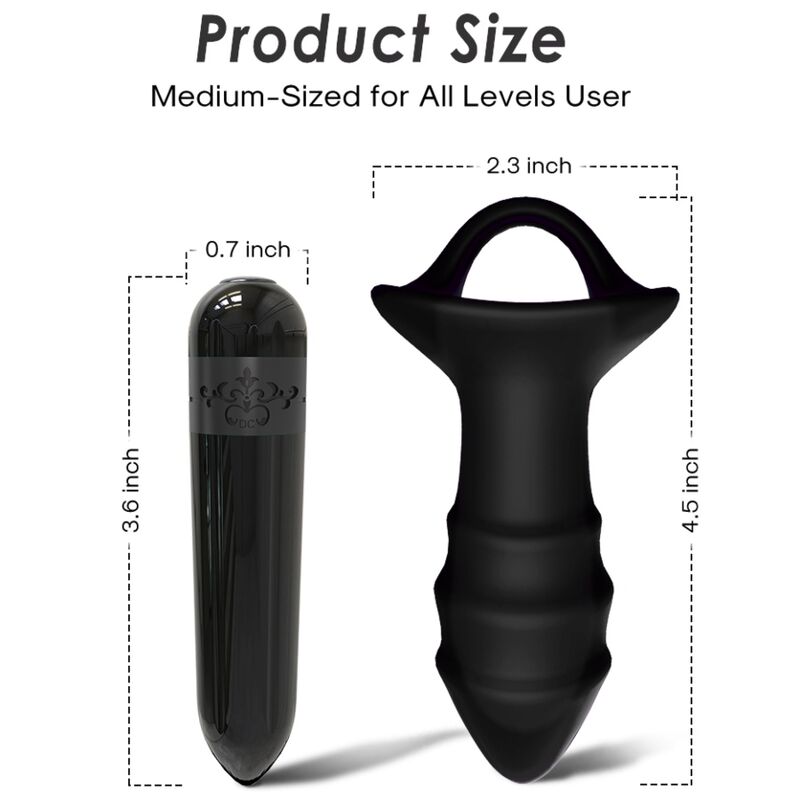 Armony Anal-Kylin Vibrator Tip Deget & Dop Anal cu Telecomandă 5 img 164086 9260238cd8c992ba87ea8aed017c761f 1