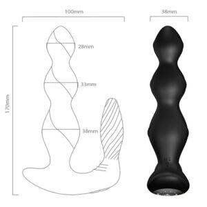 Armony Anal-Manfun Vibrator și Stimulator Plug Anal - imagine 4