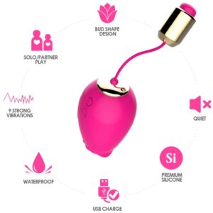 Armony Stimulators-Mandala Egg Vibrator G-spot cu Telecomandă 11 Armony Stimulators-Mandala Egg Vibrator G-spot cu Telecomandă - imagine 5
