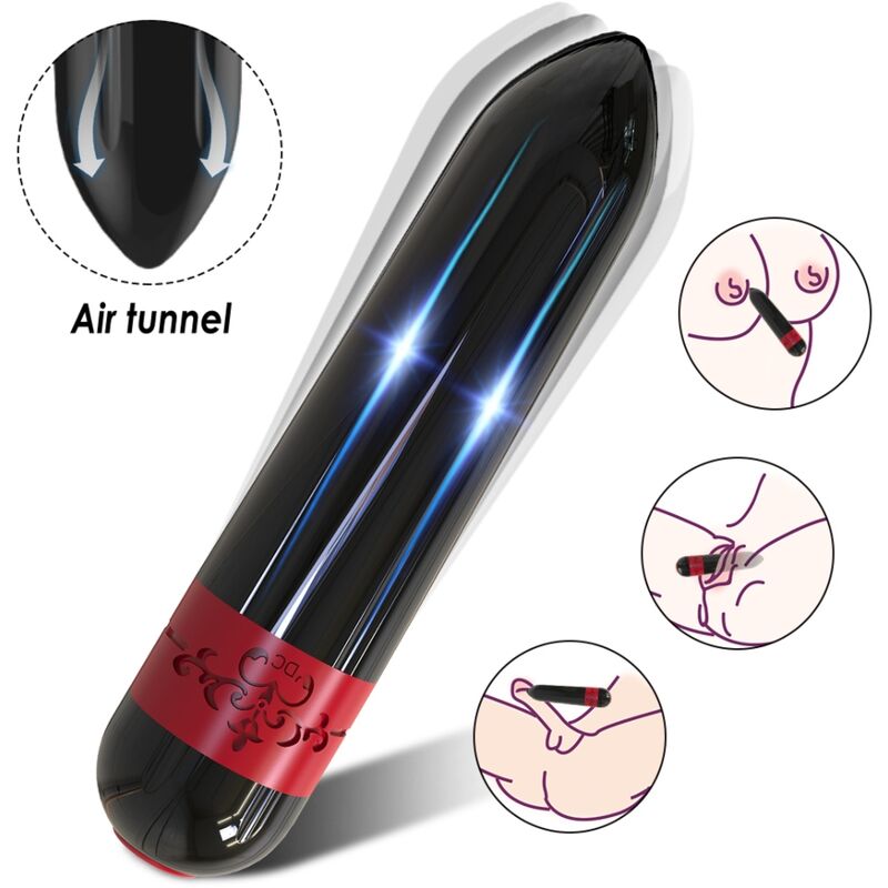 Armony Stimulators-Rocket Bullet Vibrator Negru-Silicon, 10 Trepte 3 img 164272 4e99d838df621f08cbe016209d51e4ae 1
