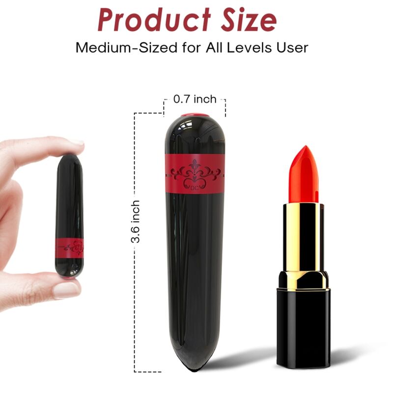 Armony Stimulators-Rocket Bullet Vibrator Negru-Silicon, 10 Trepte 1 img 164273 d088db0a14dcd443da882e426f1dc861 1