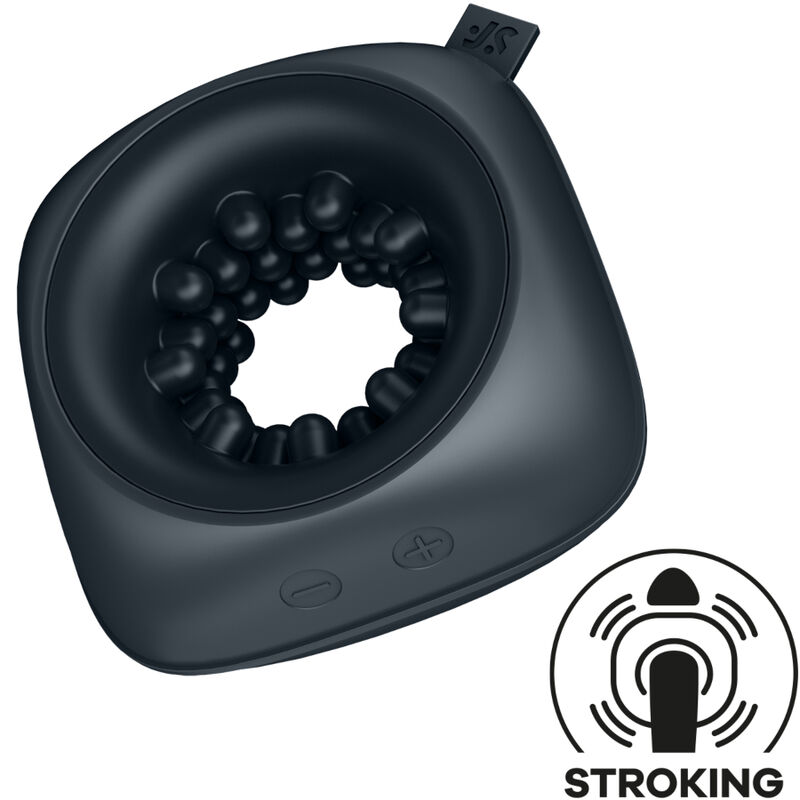 Satisfyer Ring-Ring Stroker Masturbator si Vibrator-Silicon, 12 1 Satisfyer Ring-Ring Stroker Masturbator si Vibrator-Silicon, 12 · Inele & Mansoane Penis