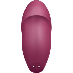 Satisfyer-Tap & Climax 1 Vibrator Lay-on, Gri/Roșu-Silicon, 10 11 Satisfyer-Tap & Climax 1 Vibrator Lay-on, Gri/Roșu-Silicon, 10 · Vibratoare (imaginea 6)