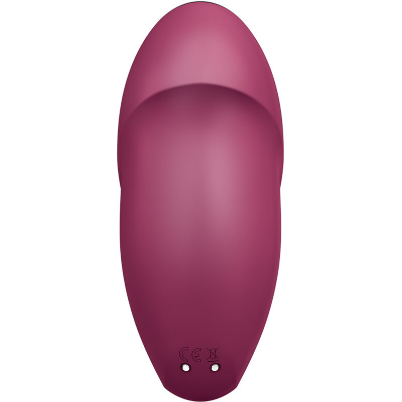 Satisfyer-Tap & Climax 1 Vibrator Lay-on, Gri/Roșu-Silicon, 10 5 Satisfyer-Tap & Climax 1 Vibrator Lay-on, Gri/Roșu-Silicon, 10 · Vibratoare (imaginea 6)
