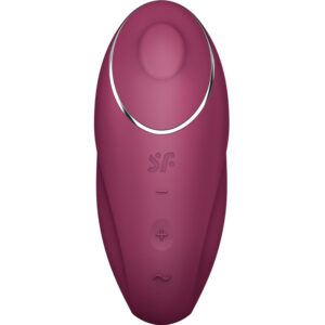 Satisfyer-Tap & Climax 1 Vibrator Lay-on, Gri/Roșu-Silicon, 10 10 Satisfyer-Tap & Climax 1 Vibrator Lay-on, Gri/Roșu-Silicon, 10 · Vibratoare (imaginea 5)