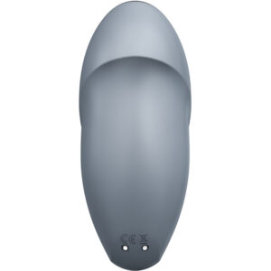 Satisfyer-Tap & Climax 1 Vibrator Lay-on, Gri/Roșu-Silicon, 10 9 Satisfyer-Tap & Climax 1 Vibrator Lay-on, Gri/Roșu-Silicon, 10 - imagine 4