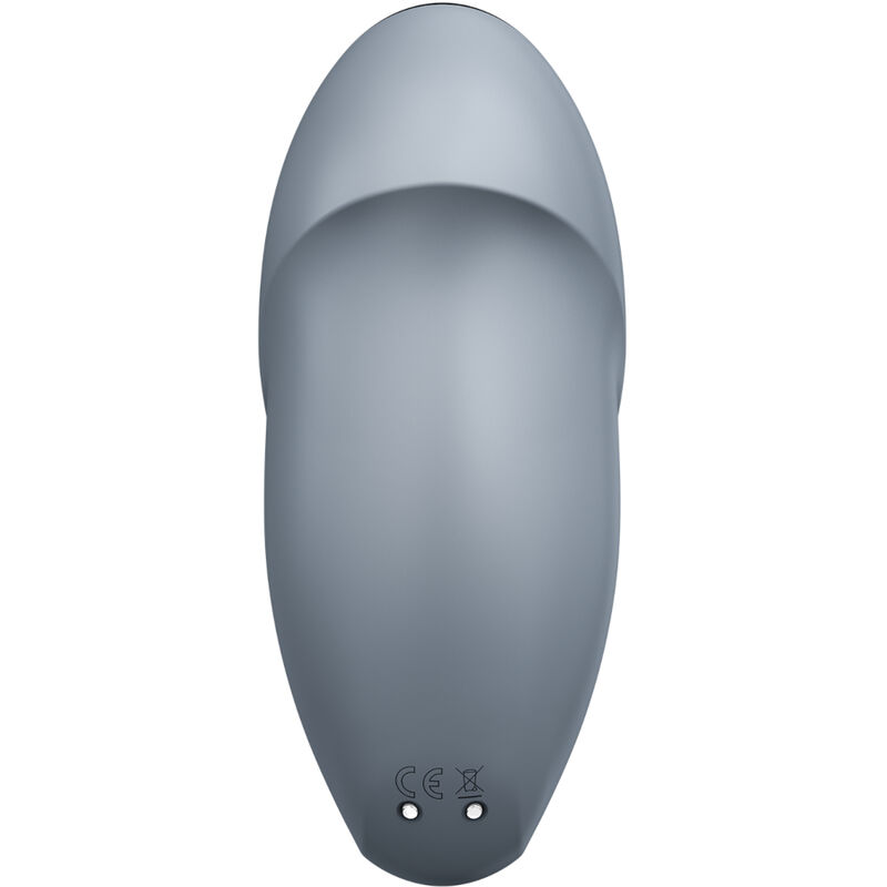 Satisfyer-Tap & Climax 1 Vibrator Lay-on, Gri/Roșu-Silicon, 10 3 img 164493 8718b6077152d36df8f9c614384733b2 1