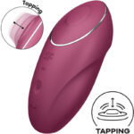 Satisfyer-Tap & Climax 1 Vibrator Lay-on, Gri/Roșu-Silicon, 10 170 img 164499 0d20b7b27a4fc54c643d7aadb8bdfe67 1