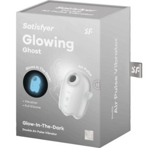 Satisfyer-Glowing Ghost Air Pulse & Vibrator Galben - imagine 3