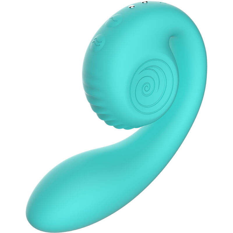 Snail Vibe - Gizi Dual Stimulator Pink, Roz/Turquesa/Violet 1 img 164863 5ee2f40ebeae566094c21ac9f234a9ea 1