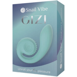 Snail Vibe - Gizi Dual Stimulator Pink, Roz/Turquesa/Violet 8 Snail Vibe - Gizi Dual Stimulator Pink, Roz/Turquesa/Violet - imagine 4