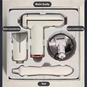 Armony-Fking Machine Reglabil & Automat Vibrator Alb-Silicon, 12 12 Armony-Fking Machine Reglabil & Automat Vibrator Alb-Silicon, 12 - imagine 5