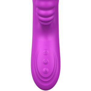 Armony-Angelia Vibrator Multifuncțional cu Dublă Limbă Violet - imagine 5