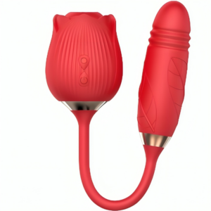 Armony-Delight Flower Vibrator cu Sucțiune și Impulsuri - imagine 1