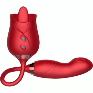 Armony-Delight Flower Vibrator cu Limba Roșie și Funcție 6 Armony-Delight Flower Vibrator cu Limba Roșie și Funcție - imagine 2