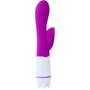 Armony-Happy Vibrator cu Limbă Violet Reîncărcabilă-Silicon, 12 - imagine 4